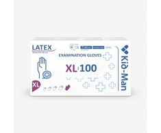 Pirštinės nesterilios "XL" latekso 100vnt.