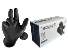 Pirštinės vienk. nitrilinės GRIPPAZ245 "L" dydis 100vnt.