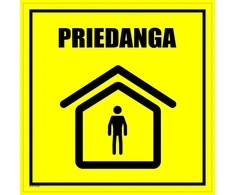 Plastikinė lentelė "PRIEDANGA " 300x300mm