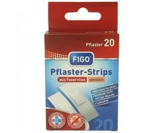 Pleistrai juostelė 20vnt be latekso 60x19mm