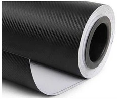 Plėvelė CARBON stiliaus juoda sp.1,52mx30m RULONAS