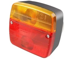 Priekabos lempos su magnetinės | su kištuku | 2 vnt.