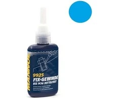 Priemonė sriegių fiksavimui 50ml. vidutinio stiprumo MANNOL Fix-Gewinde Mittelfest