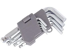 Carmotion Raktų šešiakampių šarnyrinių rinkinys 9vnt 1.5-10mm