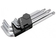 Raktų šešiakampių šarnyr.(komplektas /ilgi/1.5-10mm 9vnt