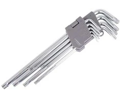 Carmotion Raktų žvaigždučių T10-T50mm 9dalių rinkinys 230mm