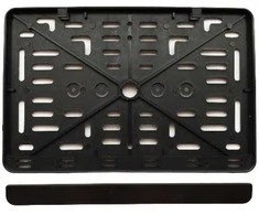 Rėmelis motociklo valstybiniams numeriams 250x150mm "Gulsčias"
