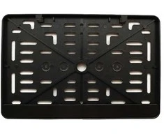 Rėmelis motociklo valstybiniams numeriams 250x150mm "Gulsčias"