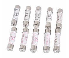 Saugiklių keramikinių auto rinkinys 25mm 10vnt BS1362