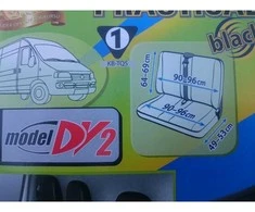 kegel Sėdynių užvalkalai mikroautobusams „Practical“ (dvivietei priekinei sėdynei) Dirbtina oda PVC