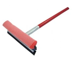 Šepetys langų valymo su mediniu kotu 42cm