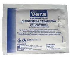 Servetėlė drėgna vienkartinė rankų valymui KOMPAKT 2vnt (12,5cmx18cm)