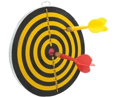 Smiginio rinkinys su dviem smiginiais, dviguba 15 cm Mini