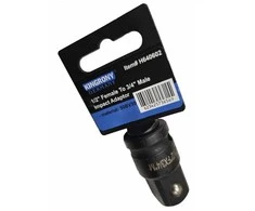 Smūginis adapteris | vidinis kvadratas 12,5 mm (1/2") - išorinis kvadratas 20 mm (3/4")