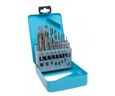 Grąžtas Sriegiklių ir grąžtų rinkinys /su T-rankena/HSS/M3-M12/2.5-10,2mm