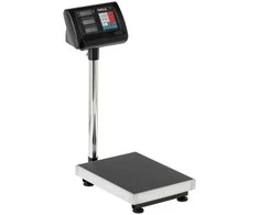 Svarstyklės elektroninės platforminės 100 kg./20g paklaida