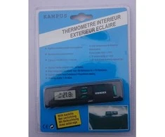 Termometras auto vidaus /lauko