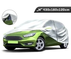 Uždangalas automobiliui "M"430x160x120cm trijų sluoksnių,su atšvaitaisir užtrauktuku ant durelių