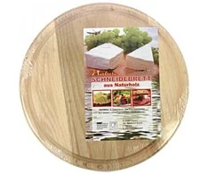 Virtuvinė pjaustymo lentelė 23x1cm apvali medinė