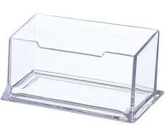 Vizitinių stovelis iš plastiko