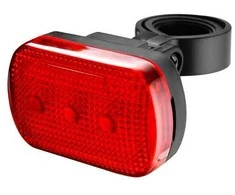 Žibintas dviračio galinis 3LED