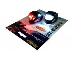 Žibintuvėlių silikoninių dviračiui komplektas 2vnt.