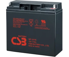 Akumuliatorius (AGM) CSB 17Ah 12V F3 VRLA (GP12170)