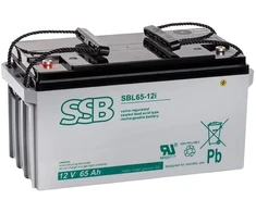 Akumuliatorius (AGM) SSB SBL (65Ah, 12V, F13 M6, VRLA)