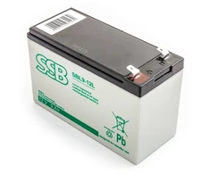 Akumuliatorius (AGM) SSB SBL (9Ah, 12V, F2, VRLA)