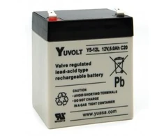 Akumuliatorius YUASA Yuvolt (5Ah, 12V, F2, VRLA)