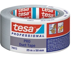 Audinio juosta TESA STANDART (pilka) 25m x 50mm 74613-00003-15