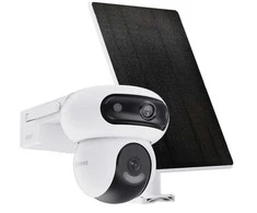 EZVIZ CS-HB90/SP lauko akumuliatorinė dviguba kamera (2x4MP, 10400mAh, Su saulės panele)