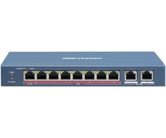 Šakotuvas Hikvision 10 prievadų 8 PoE prievadų komutatorius DS-3E0310HP-E