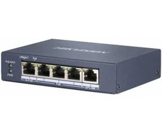 Hikvision 5 prievadų, 3 PoE prievadų komutatorius Hik-vision DS-3E0505HP-E