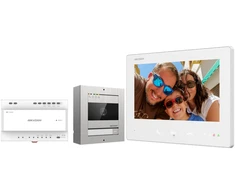 Hikvision analoginės telefonspynės 2 laidų komplektas DS-KIS704EY