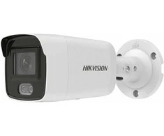 Hikvision bullet DS-2CD2047G2-LU(C) F4 (balta, 4 MP, 40 m. LED, ColorVu)