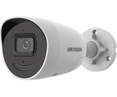 Hikvision bullet DS-2CD2086G2-IU/SL(C) F4 (balta, 8 MP, 40 m. IR, AcuSense)