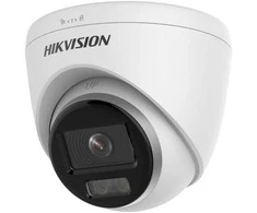 Hikvision kupolas DS-2CD1327G0-L(C) F2.8 (balta, 2 MP, 30 m. LED, „ColorVu Lite“)