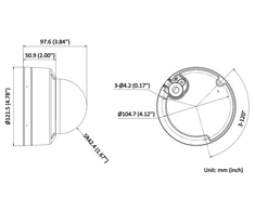 Hikvision dome DS-2CD2146G2H-ISU F2.8 (balta, 4 MP, 30 m. IR, AcuSense)