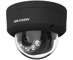 „Hikvision“ kupolinė kamera DS-2CD2147G2H-LISUeF F2.8 (juoda, 4 MP, 30 m. IR; 30 LED, hibridinis apšvietimas)