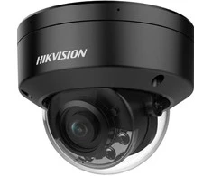Hikvision dome DS-2CD2187G2H-LISU F2.8 (juoda, 8 MP, 30 m. IR; 30 m. LED; Hybrid Light)