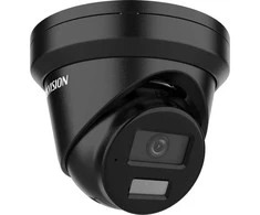 Hikvision dome DS-2CD2346G2H-IU F2.8 (juoda, 4 MP, 30 m. IR, AcuSense)