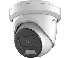 Hikvision kupolinė DS-2CD2346G2H-IU F4 (balta, 4 MP, 30 m. IR, „AcuSense“)