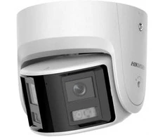 Hikvision dome DS-2CD2347G2P-LSU/SL(C) F2.8 (balta, 4 MP, 30 m. LED; ColorVu, panoraminė 180°)