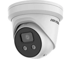 „Hikvision“ kupolinė kamera DS-2CD2386G2-ISU/SL(C) F4 (balta, 8 MP, 30 m IR, „AcuSense“)