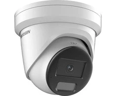 „Hikvision“ kupolinė kamera DS-2CD2387G2H-LIUeF F4 (balta, 8 MP, 30 m IR; 30 LED, hibridinis apšvietimas)
