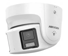 „Hikvision“ kupolinė kamera DS-2CD2387G2P-LSU/SL(C) F4 (balta, 8 MP, 30 m. LED, „ColorVu“, panoraminė 180°)