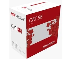 Maršrutizatorius Hikvision Kabelis ryšio Hik-vision UTP 5E LAUKO PE izol. Fca kl. (Gysla-0.50mm, ritė 305m) DS-1LN5EO-UU/E