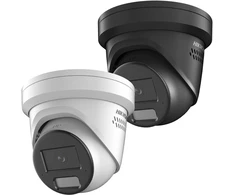 IP kamera Hikvision dome DS-2CD2346G2H-IS2U/SL F4 (balta, 4 MP, 30 m. IR, AcuSense, DarkFighter)