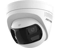 Hikvision dome DS-2CD1363G2P-LIUF/SL F2.8 (balta, 6 MP, 180°, 30 m LED, Smart Hybrid)